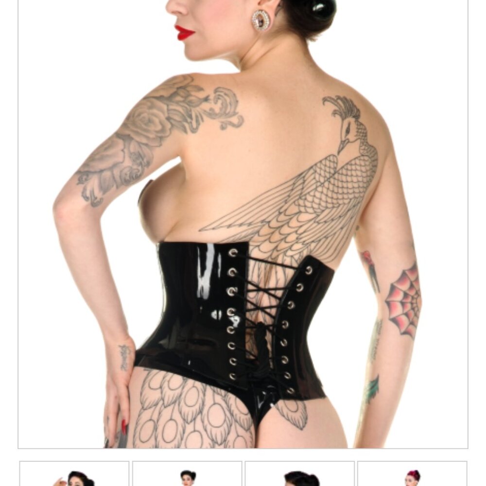 Libidex Latex Corset- SOLD! - Picture 9 of 11
